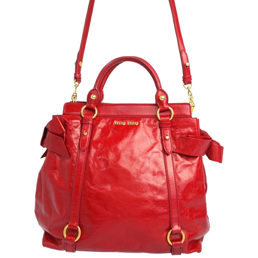 Miu Miu Side Rion Handbag